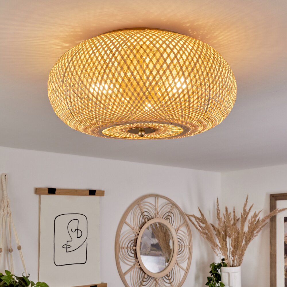 Plafonnier Bauro Laiton, 3 lumières main product photo