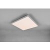 Plafonnier Reality Gamma LED Titane, 1 lumière, Télécommandes