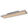 Plafonnier Globo JESSY LED Noir, 1 lumière, Télécommandes