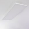 Plafonnier Buenaventura LED Blanc, 1 lumière, Télécommandes, Changeur de couleurs