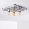 Plafonnier Octoraro Argenté, 4 lumières