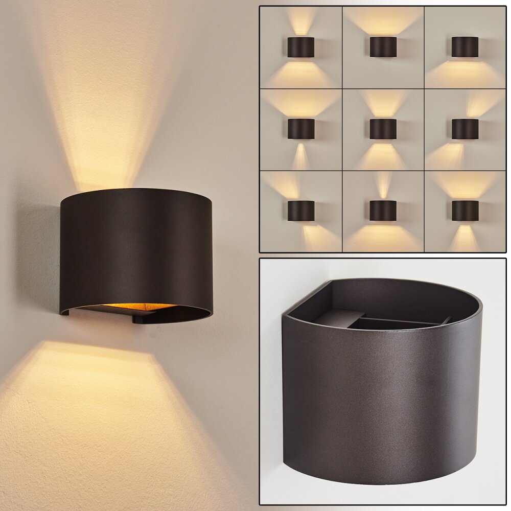 Applique murale Badajoz Brun, 1 lumière main product photo