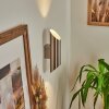 Applique murale Cann LED Nickel mat, 2 lumières