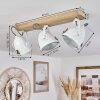 Plafonnier Chetican LED Écru, 3 lumières