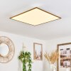 Plafonnier Barasat LED Blanc, 1 lumière