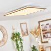 Plafonnier Barasat LED Blanc, 1 lumière