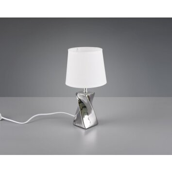 Lampe de table Reality ABEBA Argenté, 1 lumière