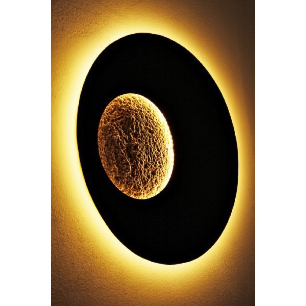 Applique murale Holländer LUNA LED Brun doré, 1 lumière main product photo