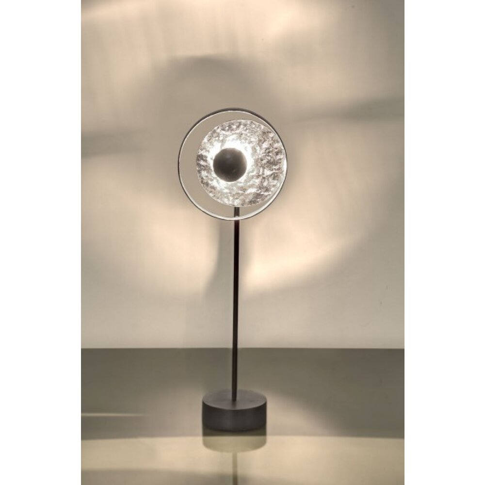 Lampe de table Holländer SATELLITE Noir, Argenté, 1 lumière main product photo