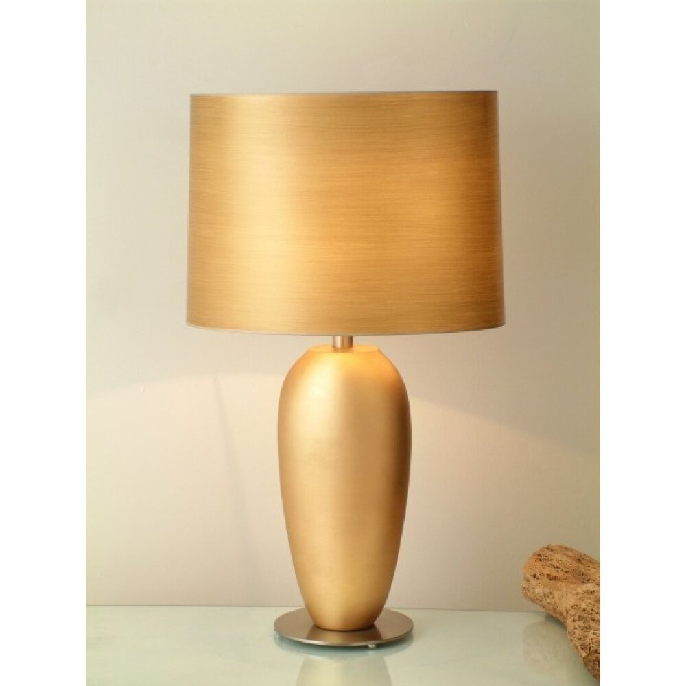 Lampe à poser Holländer OMEGA OVAL GRANDE Or, 1 lumière main product photo