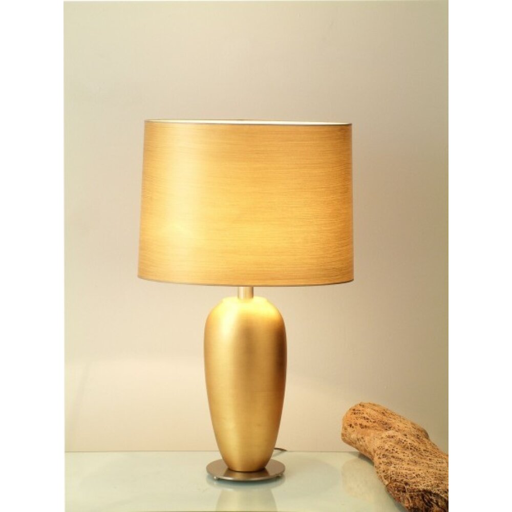 Lampe de table Holländer OMEGA OVAL Or, 1 lumière main product photo