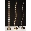 Lampadaire Holländer CUBO Argenté, 15 lumières