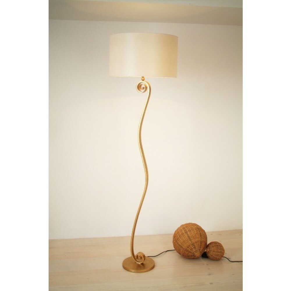 Lampadaire Holländer TROFEO Or, Blanc, 1 lumière main product photo