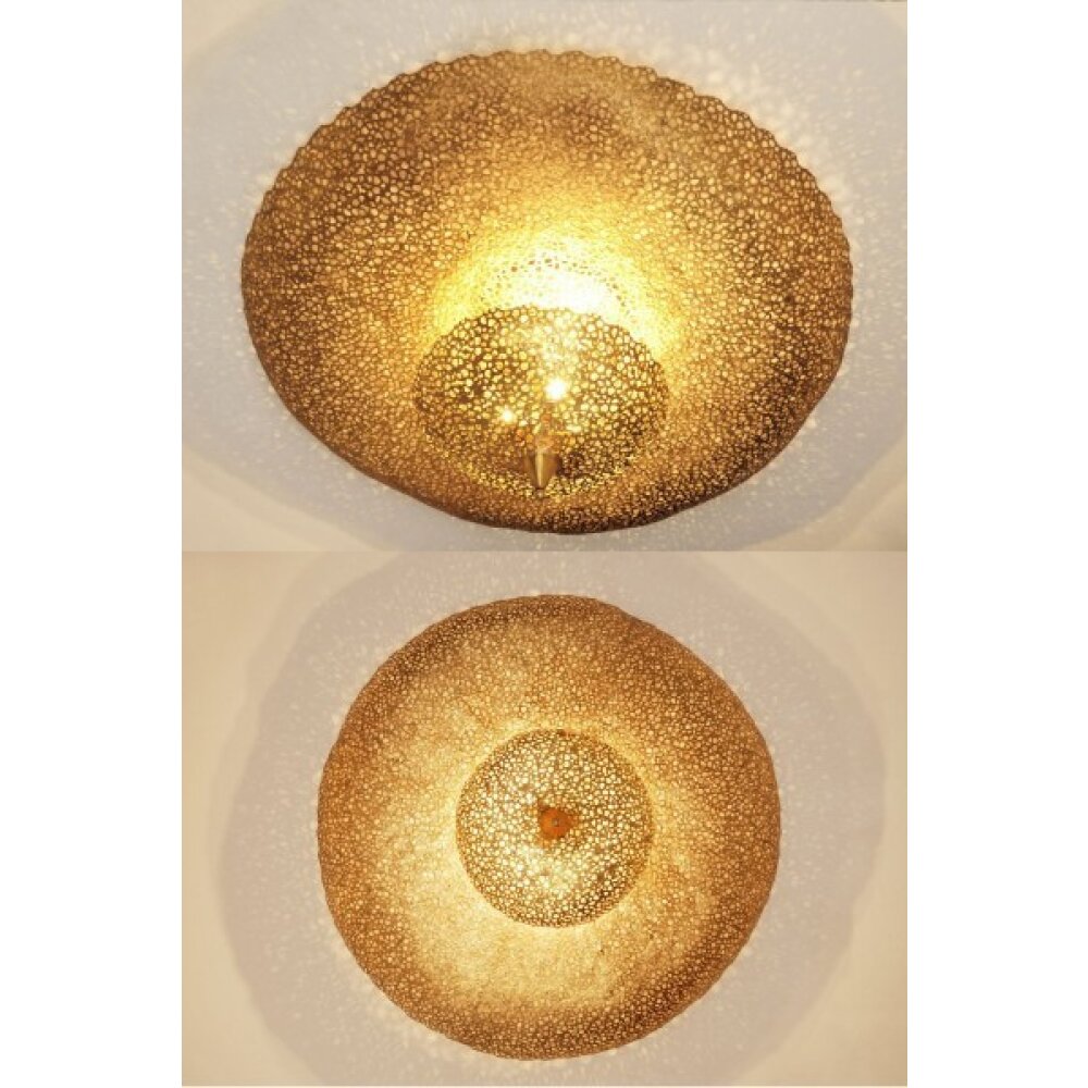 Plafonnier Holländer UTOPISTICO ORIENTALE Or, 3 lumières main product photo