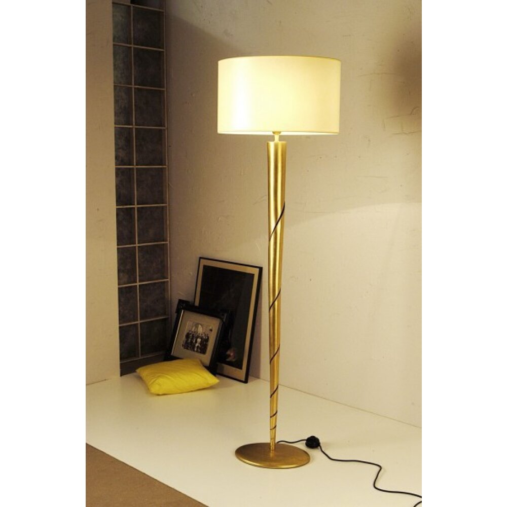 Lampadaire Holländer INNOVAZIONE Or, Blanc, 1 lumière main product photo