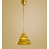 Suspension Holländer SNAIL ONE Or, 1 lumière