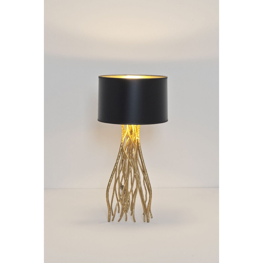 Lampe de table Holländer CAPRI Or, 1 lumière main product photo
