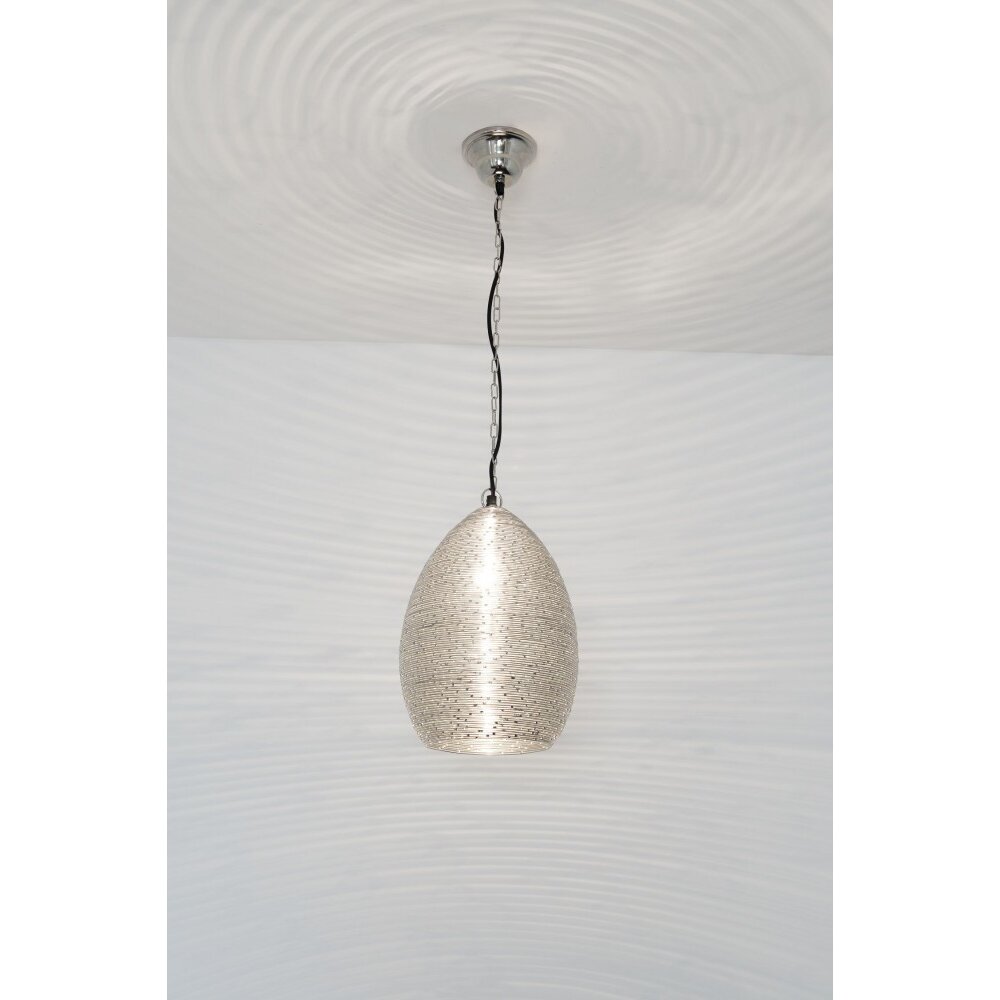 Suspension Holländer COLIBRI Argenté, 1 lumière main product photo