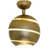 Plafonnier Holländer SUOPARE Or, 1 lumière