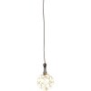 Suspension Holländer KUGEL Argenté, 1 lumière