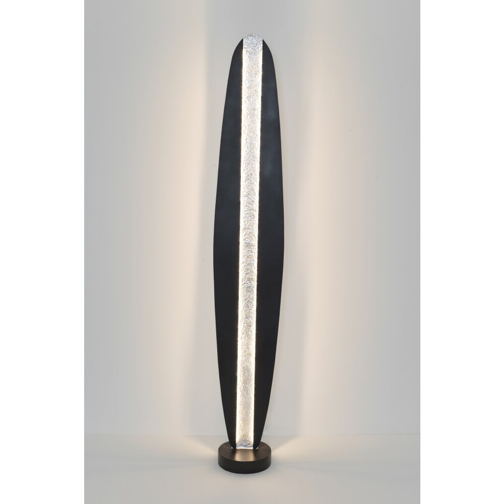 Lampadaire Holländer SIMBOLO LED Brun, Noir, Argenté, 1 lumière main product photo