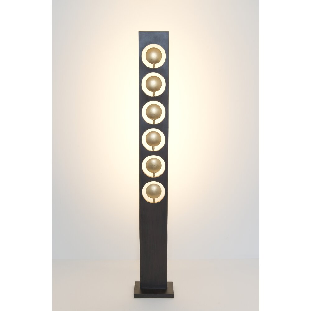 Lampadaire Holländer TENACIA LED Brun doré, 6 lumières main product photo