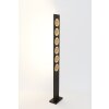 Lampadaire Holländer TENACIA LED Brun doré, 6 lumières