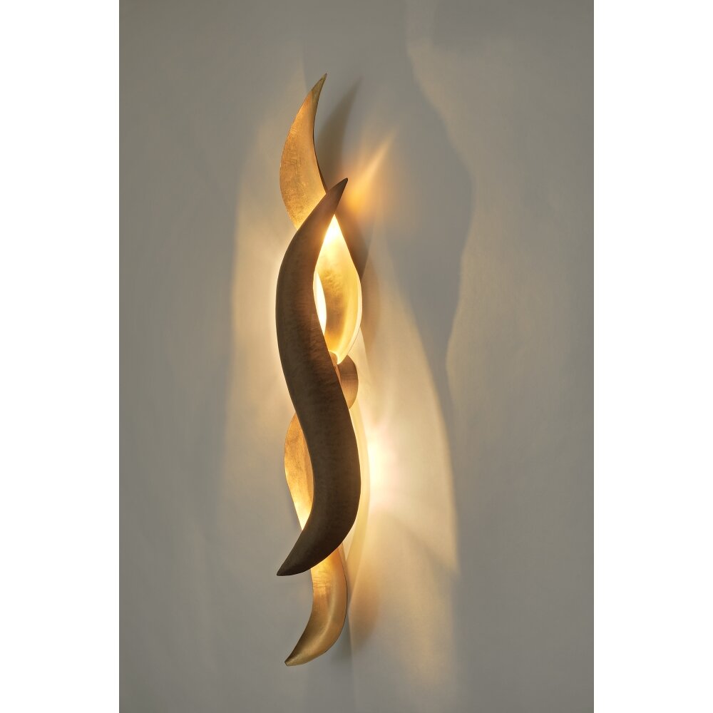 Applique murale Holländer CORALLO Brun, Or, Noir, 4 lumières main product photo