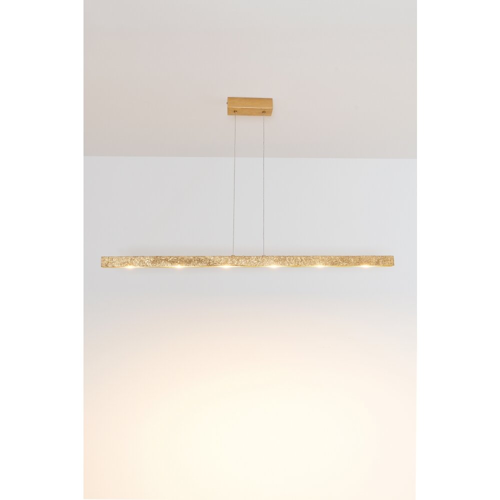 Suspension Holländer UNIVERSO LED Or, 6 lumières main product photo