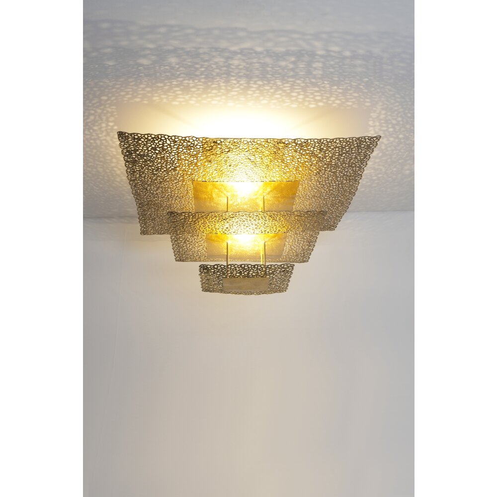 Plafonnier Holländer SOGNATORE LED Or, 7 lumières main product photo