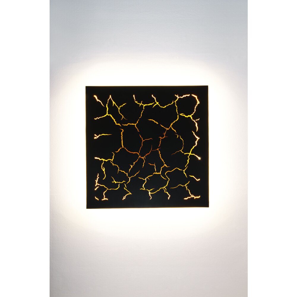 Applique murale Holländer LARICA LED Brun, Or, Noir, 1 lumière main product photo