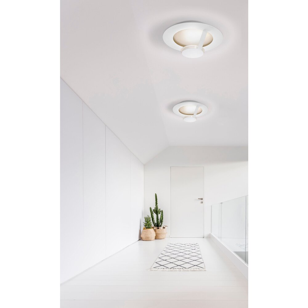 Applique murale Grossmann FLAT LED Brun, Or, Blanc, 1 lumière main product photo
