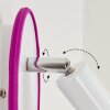Applique murale Cabri LED Chrome, Lila, Blanc, 1 lumière