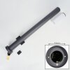 Borne lumineuse Caserta Anthracite, 1 lumière