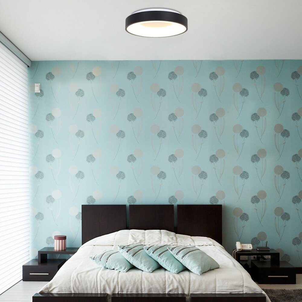 Plafonnier Steinhauer Ringlede Noir, 1 lumière main product photo