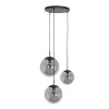 Suspension Steinhauer Bollique Noir, 3 lumières
