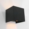 Applique murale d'extérieur Steinhauer Muro LED Noir, 2 lumières