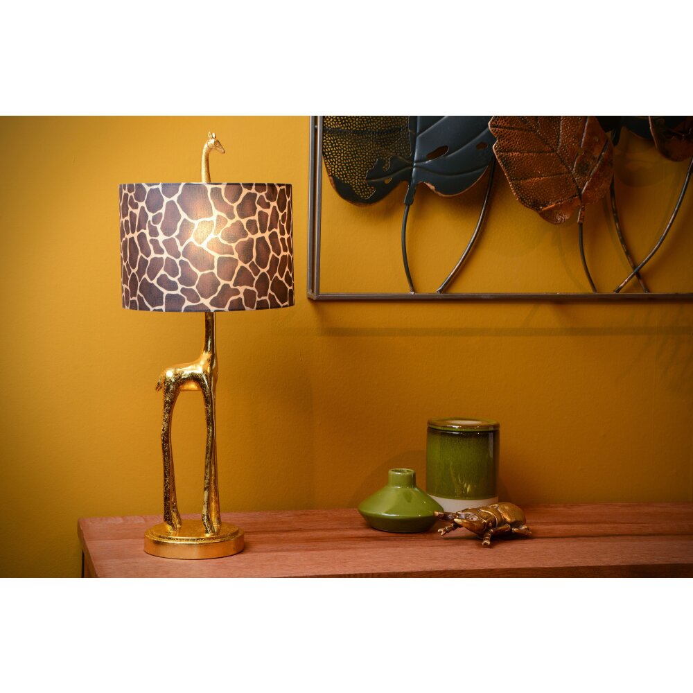 Lampe de table Lucide EXTRAVAGANZA MISS Or, Laiton, 1 lumière main product photo