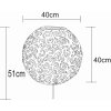 lampe solaire Globo SUNI LED Argenté, 1 lumière