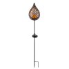 lampe solaire Globo SORREZ LED Noir, 1 lumière