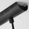 Suspension Sernf Noir, 3 lumières