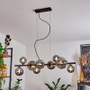 Suspension Chehalis LED Noir, 9 lumières