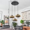 Suspension Avonlea Noir, 3 lumières