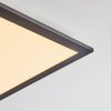 Plafonnier Ringuelet LED Blanc, 1 lumière, Télécommandes