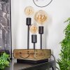 Lampe de table Avestruz Brun, Noir, 3 lumières