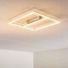 Plafonnier Rauma LED Nickel mat, 1 lumière