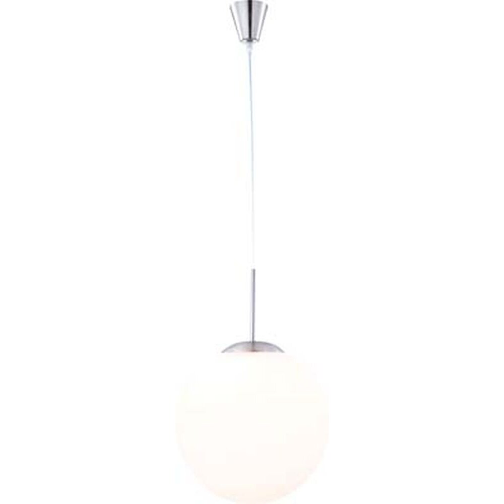 Suspension Globo BALLA Nickel mat, 1 lumière main product photo