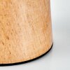 Lampe de table Beccar Écru, Noir, 1 lumière