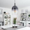 Suspension Magnano Noir, 1 lumière