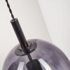 Suspension Magnano Noir, 1 lumière
